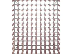 vidaXL Weinregal für 120 Flaschen Braun Massivholz Kiefer* Flaschenregale