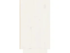 vidaXL Weinregal Weiß 23x34x61 cm Massivholz Kiefer* Regal Weiß