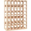 vidaXL Weinregal 70x33x94 cm Massivholz Kiefer* Flaschenregale
