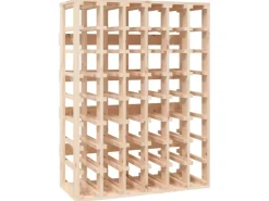 vidaXL Weinregal 70x33x94 cm Massivholz Kiefer* Flaschenregale