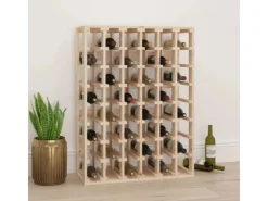 vidaXL Weinregal 70x33x94 cm Massivholz Kiefer* Flaschenregale