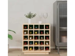 vidaXL Weinregal 55,5x34x61 cm Massivholz Kiefer* Möbelserien