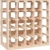 vidaXL Weinregal 58,5x33x60,5 cm Massivholz Kiefer* Flaschenregale