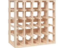vidaXL Weinregal 58,5x33x60,5 cm Massivholz Kiefer* Flaschenregale