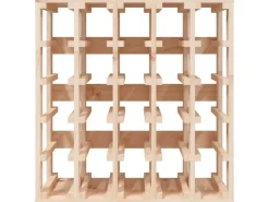 vidaXL Weinregal 58,5x33x60,5 cm Massivholz Kiefer* Flaschenregale