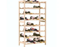 vidaXL Weinregal Zedernholz 57,5 x 28 x 102 cm* Flaschenregale