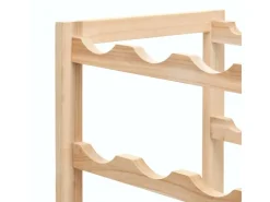 vidaXL Weinregal Zedernholz 57,5 x 28 x 102 cm* Flaschenregale
