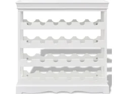 vidaXL Weinschrank Abreu Weiß