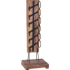 vidaXL Weinständer für 6 Flaschen 35x35x100 cm Massivholz Teak* Flaschenregale