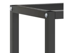 vidaXL Werkbankgestell MattSchwarz und MattRot 110x50x79 cm Metall* Tische