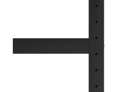 vidaXL Werkbankgestell Metall 150x57x79 cm Schwarz und Rot