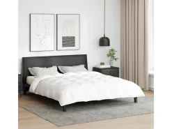 vidaXL Winterbettdecke Weiß 200 x 200 cm Feder 42007654* Überwürfe|Decken