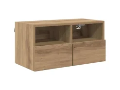 vidaXL Wohnwand 4-Tlg Artisan-Eiche Holzwerkstoff 3402780* Wohnwände