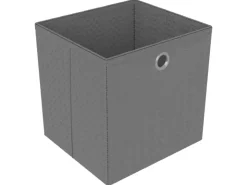 vidaXL Würfel-Regal mit Boxen 12 Fächer Grau 103x30x141 cm Stoff* Büroregale