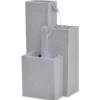 vidaXL Zimmerbrunnen mit LED-Licht Polyresin 22,5 x 18 x 40,6 cm