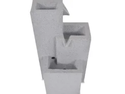 vidaXL Zimmerbrunnen mit LED-Licht Polyresin 22,5 x 18 x 40,6 cm
