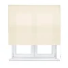 VIEWTEX Raffrollo Toxa Lichtdurchlässig Beige 150 x 175 cm