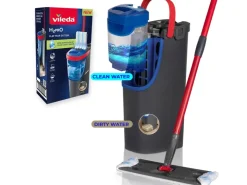 Vileda Bodenwischer-Set H2PrO Flat mit Zweitanksystem* Reinigung