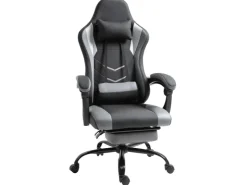 Vinsetto Ergonomischer Gaming Stuhl Höhenverstellbar 62x52x128 cm* Stühle