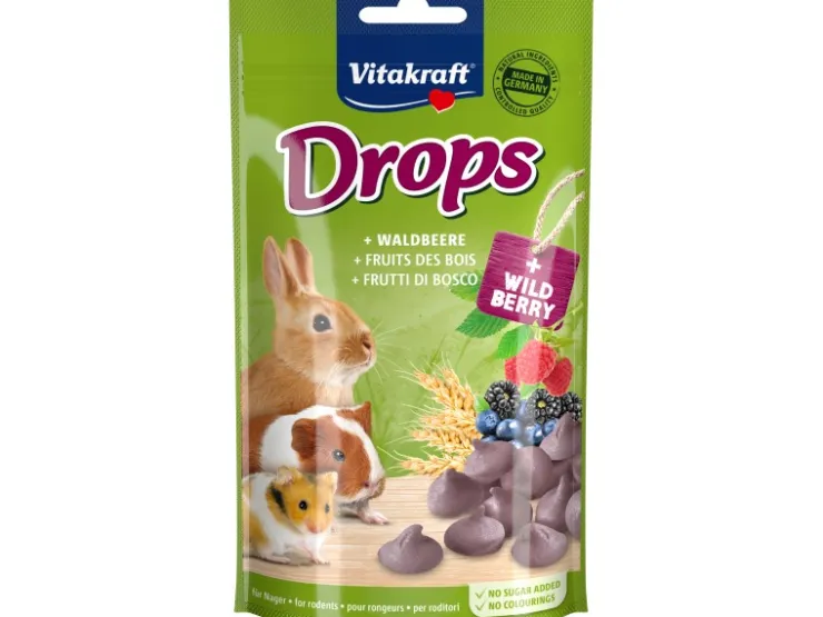 Vitakraft Drops Waldbeere 75 g* Kleintierbedarf