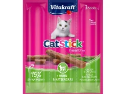 Vitakraft Katze Stick Huhn und Katzengras 3 Stück/ 18 g* Katzenbedarf