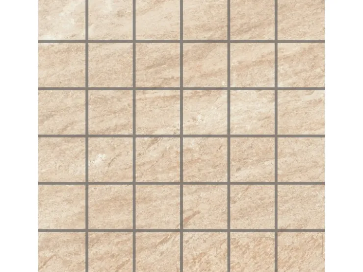 Vitra Mosaikfliese Olympus Feinsteinzeug Beige 30 cm x 30 cm* Mosaik