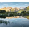 Komar Vlies Fototapete Allgäu Spiegel 450x280 cm* Fototapeten