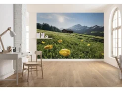 Komar Vlies Fototapete Alpenglück 400x280 cm