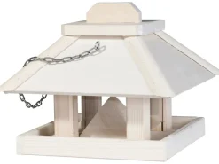 Vogelfutterhaus Kiefernholz 22 cm x 29 cm x 29 cm