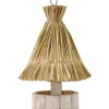 Vogelfutterhaus Rund Strohdach 19 cm x 30 cm* Vogelbedarf