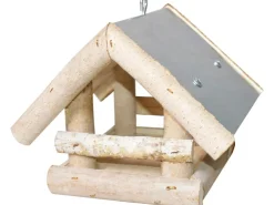 Vogelfutterhäuschen Zinkdach 19 cm x 19 cm