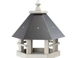 Vogelhaus Metalldach Kiefernholz* Vogelbedarf