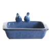 Sunny Garden Vogeltränke 30 cm x 30 cm Blau* Vogeltränken