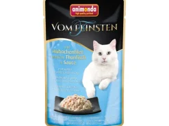 Animonda Vom Feinsten Katzen-Nassfutter in Sauce Huhn und Thunfisch 50 g