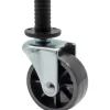 Wagner design yourself Wagner Lenkrolle Verzinkt Tragkraft 50 kg mit Gleitlager Stift & Hülse Ø 47 mm