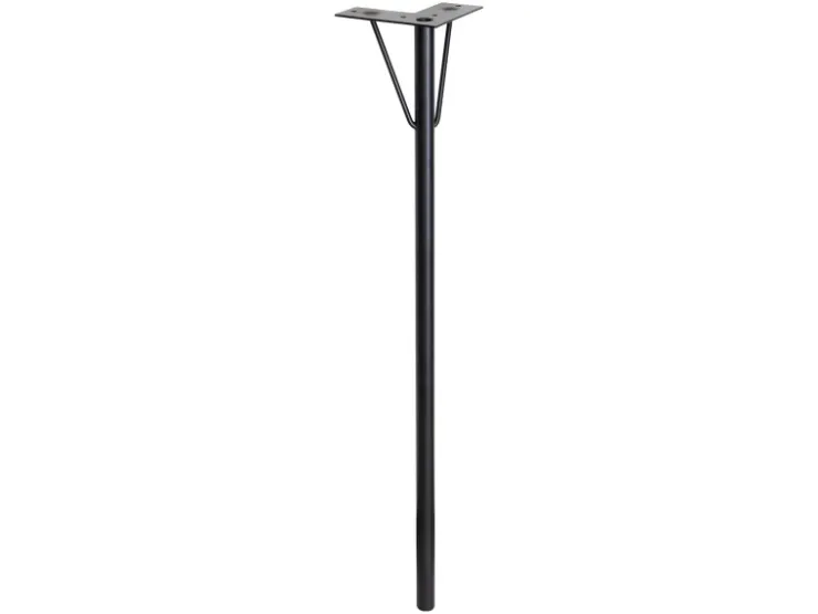 Wagner design yourself Wagner Möbelbein Hairpin Leg Retro 12 cm x 12 cm x 71 cm Stahl Schwarz