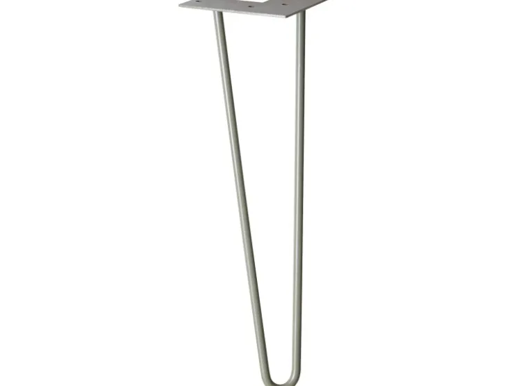 Wagner design yourself Wagner Möbelbein Hairpin Länge 400 mm Moss Grey