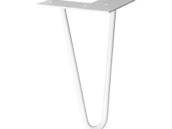 Wagner design yourself Wagner Möbelbein Hairpin Länge 200 mm Light Grey