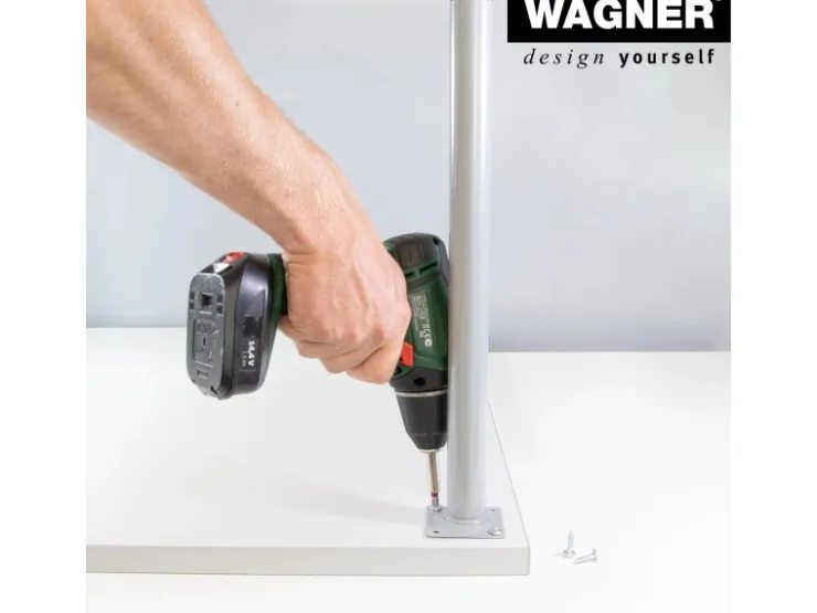 Wagner Möbelbein Telescope Ø 3 cm Justierbar 60 cm - 90 cm* Kommode|Sideboards