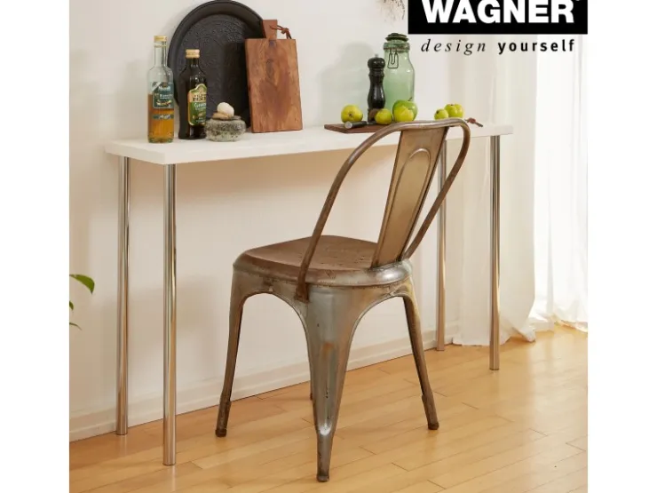 Wagner Möbelbein Telescope Ø 3 cm Justierbar 60 cm - 90 cm* Kommode|Sideboards