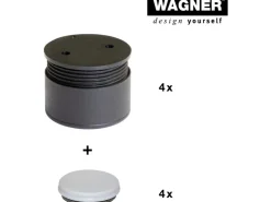 Wagner Möbelfuß Justus Lounge QuickClick 4er Set* Sofas|Sideboards