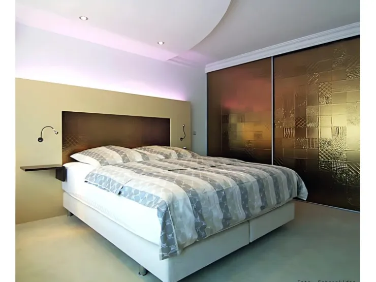 WALLFACE 13926 COLLAGE Luxus Leder Wand-Paneel Verkleidung Tapete Gold 2600 mm x 1000 mm x 3,5 mm 2,60 m2 Gold