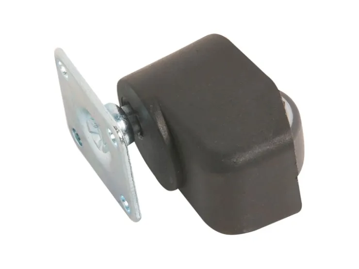 Walzenrolle einfach mit Platte Ø 25 mm 50 kg* Kommode|Hocker