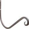 Wandhaken aus Metall in Braun 33 cm* Laternen