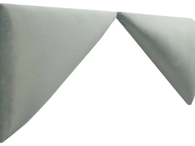 Wandkissen Dreieck 15 cm x 30 cm Samt