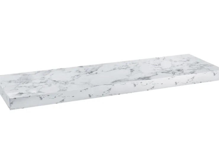 Wandregal Carlton 80 cm x 24 cm x 3,8 cm* Regal Weiß