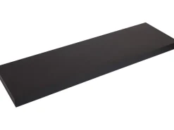 Wandregal Carlton 80 cm x 24 cm x 3,8 cm Schwarz* Kommode|Wandregale