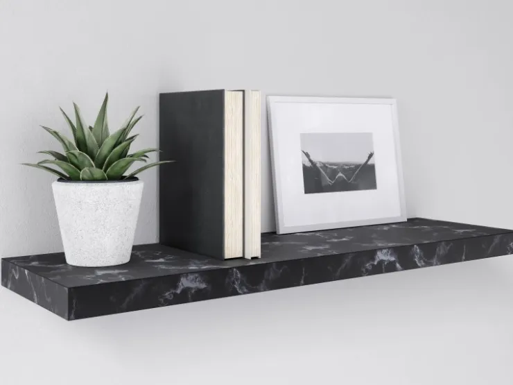 Wandregal Carlton 80 cm x 24 cm x 3,8 cm