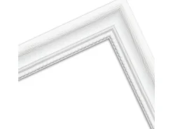 WANDStyle Bilderrahmen H390 aus Massivholz in Weiß gemasert 13 x 18 cm im Stil Landhaus