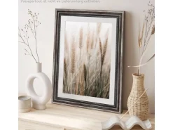 WANDStyle Bilderrahmen H450 aus Massivholz in -Optik 30 x 40 cm im Stil Antik* Bilderrahmen